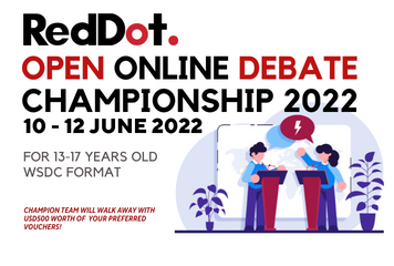RedDot Open Online Debate Championship