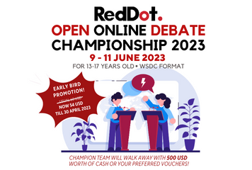 RedDot Open Debate Championship 2023